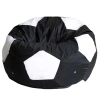 Кресло Мяч Черно-Белый Оксфорд 100х100х40