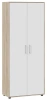 Шкаф комбинированный Витра тип 1 Дуб Сонома/Белый Ясень 75х36х204