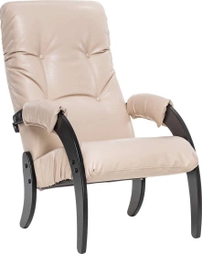 Кресло для отдыха Модель 61 Венге/Polaris Beige 56х92х98