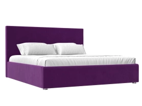 Кровать Кариба Микровельвет 160х200 Фиолетовый