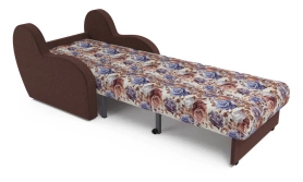 Кресло-кровать Барон 96х104х83 бежевый/коричневый