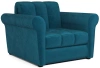 Кресло-кровать Гранд 112х104х83 серо-синий