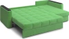Диван-кровать угловой с оттоманкой Неаполь 281х162х90 зеленый