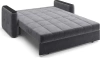 Диван-кровать Ницца НПБ 1.6 фиолетовый/накладка венге 200х103х90