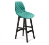 Барный стул SHT-ST29-C12/S65 Голубая лагуна/Венге