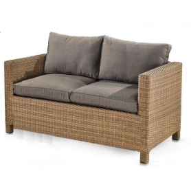 Плетеный диван S59B-W65 148х76х68 светло-коричневый