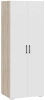 Шкаф Нео 4-х дверный с зеркалом Белый/Дуб сонома/Белый/Дуб сонома 157х57х206