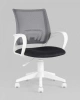 Кресло офисное ST-BASIC-W Розовый/Белый 64х66х89