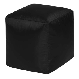 Пуфик Куб черный 40х40х40 оксфорд черный