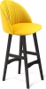 Барный стул SHT-ST35-1/S65 желтый/прозрачный
