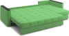 Диван-кровать угловой с оттоманкой Неаполь 304х162х90 зеленый