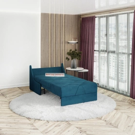 Кресло-кровать Клайд 102х108х96 синий