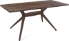 Обеденный стол SHT-TU30-2/TT 120/80 коричневый/палисандр