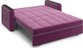 Диван-кровать Ницца 1.4 фиолетовый/накладка венге 180х103х90