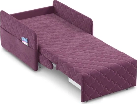 Кресло-кровать MOON FAMILY 119 с пружинным блоком Фиолетовый 92х105х92