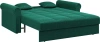 Диван-кровать Палермо 1.4 зеленый/кант зеленый 186х107х90
