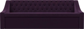 Кухонный прямой диван Мерлин Велюр Фиолетовый 199х63х87 (без декор. подушек)