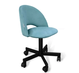 Кресло офисное SHT-ST34-1/S120M голубая пастель/черный муар 55х55х107