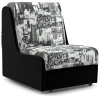 Кресло-кровать Аккорд №2 67х95х95 черный/серый