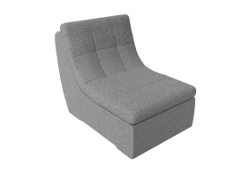 Модуль-кресло для дивана Холидей Рогожка 71х108х95 Серый (без декор. подушек)