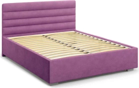 Кровать с ортопедическим основанием без ПМ Karezza 160х200 Фиолетовый