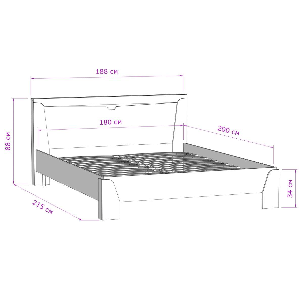 Кровать соренто 160х200 инструкция по сборке