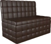 Кухонный диван Темпо 102х56х80 коричневый (без декор. подушек)