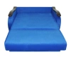 Диван-кровать Алекс 142х106х100 синий (без декор. подушек)