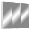 Шкаф-зеркало Парма (3 дв.) 75х15х70 Белый