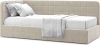 Кровать с подъемным механизмом и ящиком Tichina правая 90х200 шоколадный