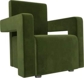 Кресло Рамос Микровельвет Зеленый 73x76x88
