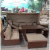 Комплект мебели с диваном AFM-320B-T320 коричневый