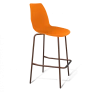 Барный стул SHT-ST29/S29 Оранжевый/Медный металлик