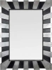 Зеркало Silver Rays 75x55x4 Серебро/Черный