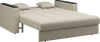 Диван-кровать Неаполь 1.4 бежевый/накладка венге 181х107х90 (без декор. подушек)
