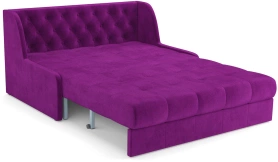 Диван-кровать Барон №6 156х105х84 Микровелюр фиолетовый (без декор. подушек)