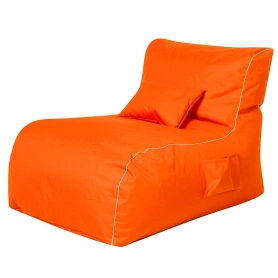 Кресло Лежак Оранжевый 75х112х76