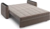Диван-кровать Ницца НПБ 1.8 коричневый/накладка венге 220х103х90