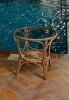 Кофейный столик из искусственного ротанга 60х60х55 бамбук