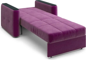 Кресло-кровать с независимым пружинным блоком Ницца 120х103х90 фиолетовый