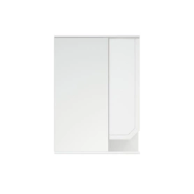Шкаф-зеркало Сириус 55х15х77 Белый
