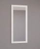 Зеркало Иннэс-6 МДФ 60x135 Бодега белая/Сандал белый