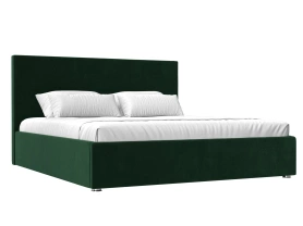 Кровать Кариба Велюр 200х200 Зеленый