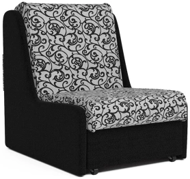 Кресло-кровать Аккорд №2 67х95х95 черный/серый