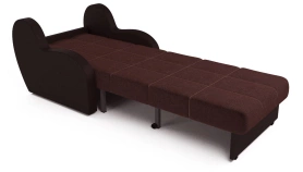 Кресло-кровать Барон 96х104х83 коричневый/темно-коричневый