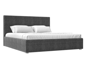 Кровать Кариба 160x200 Рогожка Серый