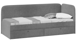 Кровать Молли с ящиками 80х200 Серый