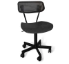 Кресло офисное SHT-ST85/S121М черный/черный муар 55х55х87