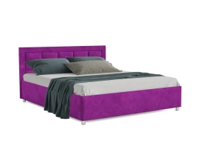 Кровать Версаль с подъемным механизмом 140х190 фиолетовый