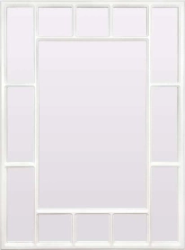 Зеркало Lettise 110x135x5 Белый